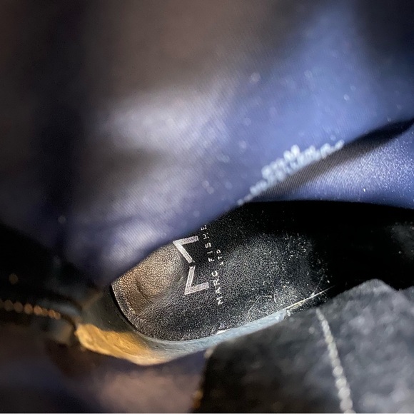 New! Marc Fisher Kellen Sparkle Pointy Toe Heeled Bootie 8 1/2 M - Picture 11 of 13